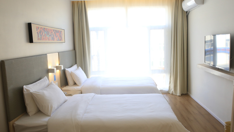 汉庭通辽甘旗卡火车站酒店