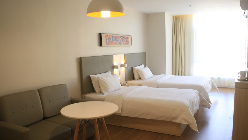 汉庭通辽甘旗卡火车站酒店